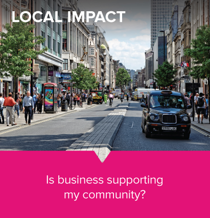 Local Impact: Is business supporting my community?